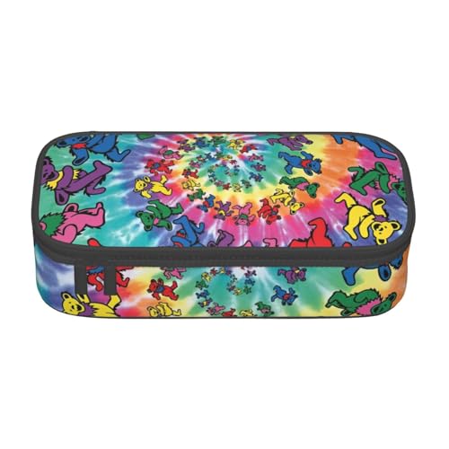 ZTPOWQA Federmäppchen mit tanzendem Bärenmotiv, funktional, stilvoll, Teenager, Mädchen, Erwachsene, Schule, Uni, Alltag von ZTPOWQA