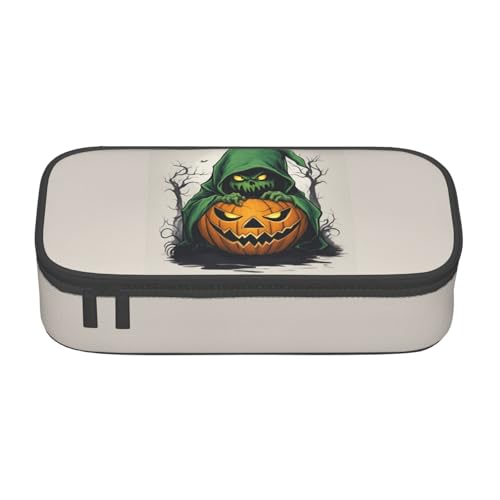 ZTPOWQA Grüner Geist Horror Halloween Kürbis 1 Druck Federmäppchen Funktional Stilvoll Teenager Mädchen Erwachsene Schule College Alltag ZTPOWQA Grüner Geist Horror Halloween Kürbis 1 Druck Federmäppchen Funktional Stilvoll Teenager Mädchen Erwachsene Schule College Alltag von ZTPOWQA
