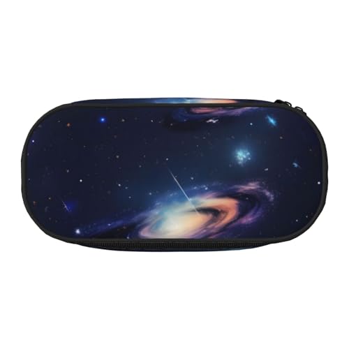 ZTPOWQA Modisches Federmäppchen mit Galaxie-Motiv im Universum, funktionales Stifteetui, Schule, Reisen, Büro, Schwarz , Einheitsgröße, Taschen-Organizer ZTPOWQA Modisches Federmäppchen mit Galaxie-Motiv im Universum, funktionales Stifteetui, Schule, Reisen, Büro, Schwarz , Einheitsgröße, Taschen-Organizer von ZTPOWQA