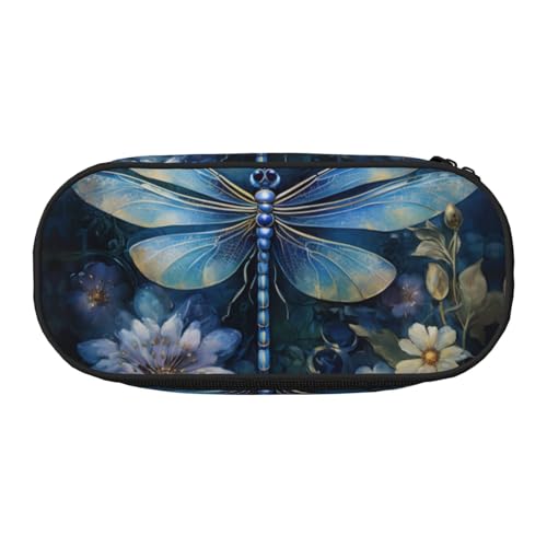 ZTPOWQA Modisches Federmäppchen mit Libellen-Druck, funktionales Federmäppchen, Schule, Reisen, Büro, praktisch, Schwarz , Einheitsgröße, Taschen-Organizer ZTPOWQA Modisches Federmäppchen mit Libellen-Druck, funktionales Federmäppchen, Schule, Reisen, Büro, praktisch, Schwarz , Einheitsgröße, Taschen-Organizer von ZTPOWQA