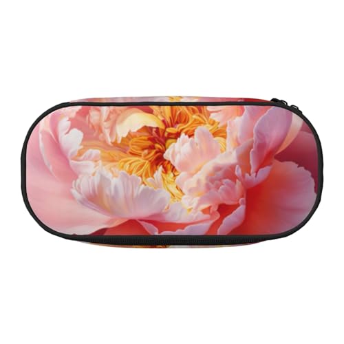 ZTPOWQA Modisches Federmäppchen mit Pfingstrosen-Motiv, funktionales Federmäppchen, Schule, Reisen, Büro, praktisch, Schwarz , Einheitsgröße, Taschen-Organizer ZTPOWQA Modisches Federmäppchen mit Pfingstrosen-Motiv, funktionales Federmäppchen, Schule, Reisen, Büro, praktisch, Schwarz , Einheitsgröße, Taschen-Organizer von ZTPOWQA