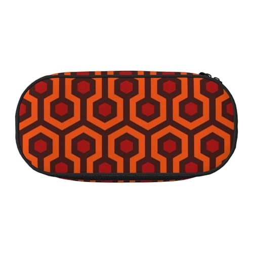 ZTPOWQA Modisches Federmäppchen mit glänzendem Overlook-Aufdruck, funktionales Stifteetui, Schule, Reisen, Büro, Schwarz , Einheitsgröße, Taschen-Organizer ZTPOWQA Modisches Federmäppchen mit glänzendem Overlook-Aufdruck, funktionales Stifteetui, Schule, Reisen, Büro, Schwarz , Einheitsgröße, Taschen-Organizer von ZTPOWQA