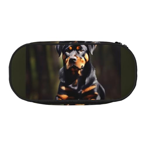 ZTPOWQA Rottweiler Federmäppchen mit Tapetendruck, modisches Federmäppchen, funktionales Federmäppchen, Schule, Reisen, Büro, praktisch, Schwarz , Einheitsgröße, Taschen-Organizer ZTPOWQA Rottweiler Federmäppchen mit Tapetendruck, modisches Federmäppchen, funktionales Federmäppchen, Schule, Reisen, Büro, praktisch, Schwarz , Einheitsgröße, Taschen-Organizer von ZTPOWQA