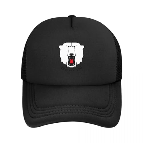 Atmungsaktiv Mesh Baseball Kappe Sporthut Eisbären Berlin Hockey BaBaseball Cap Gentleman Hat Geburtstag Männer Caps Frauen von ZTQTQZZ