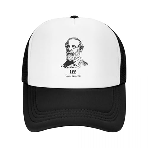 Atmungsaktiv Mesh Baseball Kappe Sporthut General Robert E. Lee Che Style Baseball Cap Rave Snapback Cap Luxus Cap Damen Hüte Herren von ZTQTQZZ