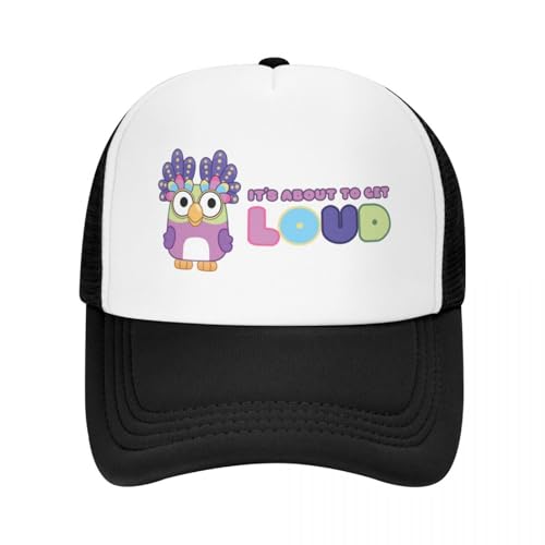 ZTQTQZZ Atmungsaktiv Mesh Baseball Kappe Sporthut Laut wie Chattermax Baseball Cap Ball Cap Golf Cap Strandausflug süße Mädchen Männer von ZTQTQZZ