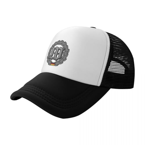 ZTQTQZZ Atmungsaktiv Mesh Baseball Kappe Sporthut Wachbataillon (Wachbataillon) Deutsche Bundeswehr Baseball Cap Anime Hut Große Größe Hut Damen Hüte Männer von ZTQTQZZ