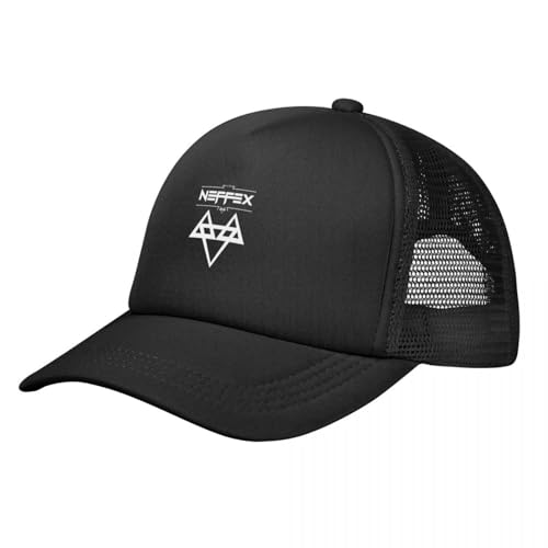 ZTQTQZZ Atmungsaktiv Mesh Baseballmütze Sporthut Neffex LogoCap Baseball Cap Cosplay Snapback Cap Schaum Party Hut Baseball für Männer Frauen von ZTQTQZZ
