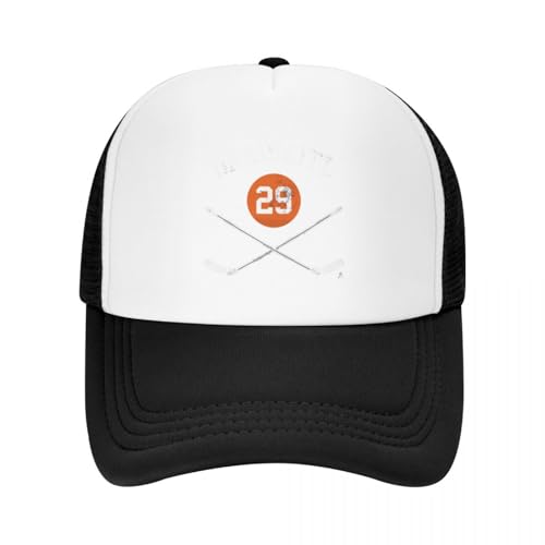 ZTQTQZZ Trucker Cap MeshCap Leon Draisaitl Sticks Baseball Cap Golfhut Sonnenhut Damen Strand 2025 Herren von ZTQTQZZ