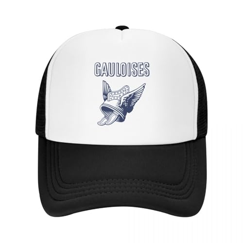 ZTQTQZZ Trucker Cap MeshCap Vintage Gauloises Baseball Kappe Pferd Hut Trucker Cap Hüte Für Frauen Männer von ZTQTQZZ