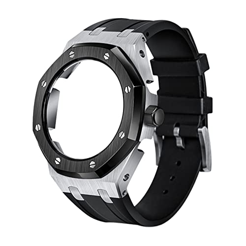 ZUC 4. GA2100 Uhrenarmband aus Metall, Ersatzzubehör für Herren GA2100/GA-2110, Einheitsgröße, Achat von ZUC