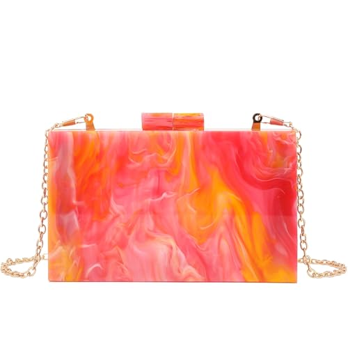 ZUC All-Match, Acryl, Pailletten, klein, quadratisch, Party-Clutch, Fantasy Orange, Einheitsgröße ZUC All-Match, Acryl, Pailletten, klein, quadratisch, Party-Clutch, Fantasy Orange, Einheitsgröße von ZUC