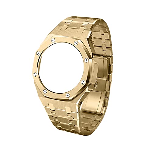 ZUC GA2100 4. Metall-Uhrenlünette Viton Armband Nachrüstsatz für GA-2100/GA-2110, Einheitsgröße, Achat von ZUC