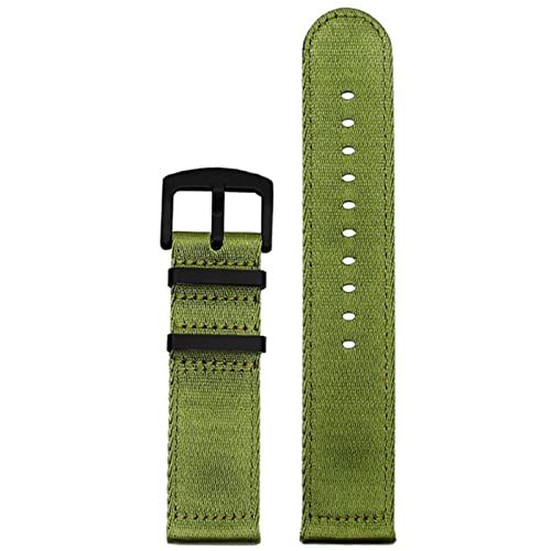 ZUC Glattes Nylonarmband, 20 mm, 22 mm, Schnellverschluss, Herren-Armband, Armbanduhr, 22 mm, Achat von ZUC