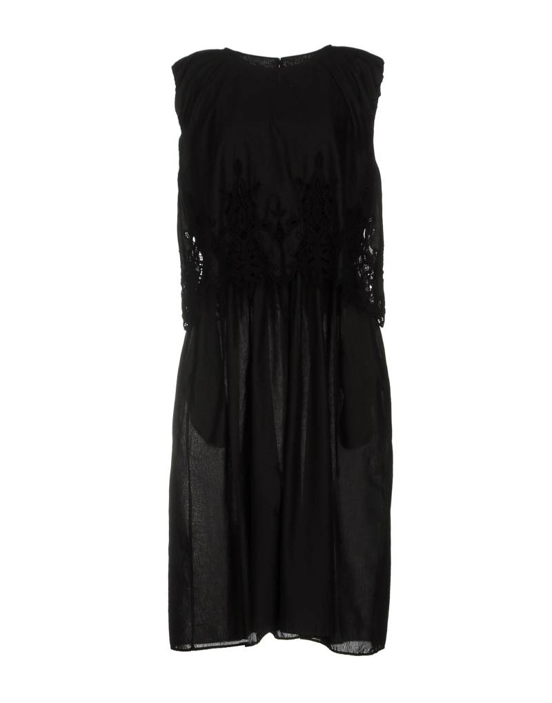 ZUCCA Midi-kleid Damen Schwarz von ZUCCA