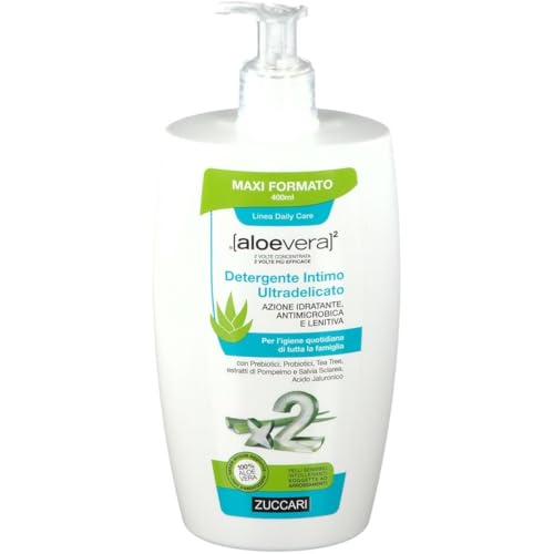 ZUCCARI Ultradelicate Intimreiniger, Maxi-Format, 400 ml von ZUCCARI