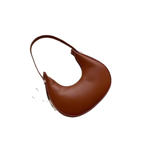 ZUGLQYSX Damen Halbmond Schultertasche Damen Hobo Bags Lässige Unterarmtaschen Leder Halbmond Tragetaschen FüR Reisen, Arbeit Und Alltag(Color1) von ZUGLQYSX