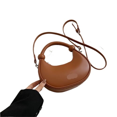 ZUGLQYSX Damen Halbmond Schultertasche Damen Hobo-Taschen Halbmond-Tragetaschen Weiche Leder-Clutch-Taschen Schulter-Umhängetaschen FüR Reisen, Arbeit Und Alltag(Color4) von ZUGLQYSX