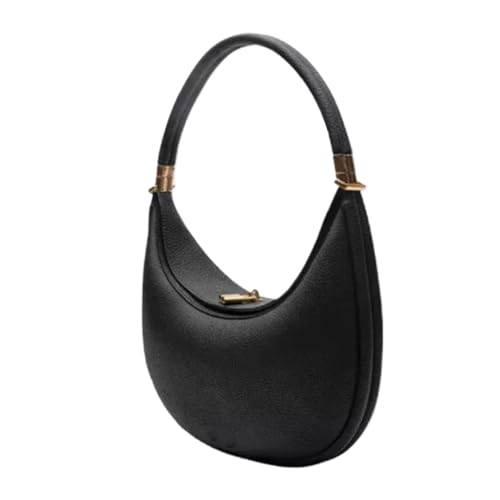 ZUGLQYSX Damen Halbmond Schultertasche Damen-Knödeltasche, halbmondförmige Handtasche, Crossbody, beliebte weiche Brusttasche FüR Reisen, Arbeit Und Alltag(Color2) von ZUGLQYSX