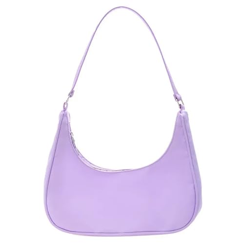 ZUGLQYSX Damen Halbmond Schultertasche Damenhandtasche mit einer Schulter und Unterarm, geeignet for die tägliche Arbeit und Partys im Freien FüR Reisen, Arbeit Und Alltag(Color2) von ZUGLQYSX