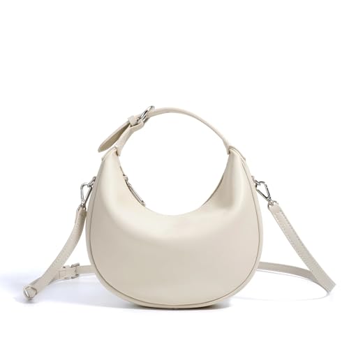 ZUGLQYSX Damen Halbmond Schultertasche Halbmond-Tasche, einzelne Schulter-Umhängetasche, Damenhandtasche FüR Reisen, Arbeit Und Alltag(Color4) von ZUGLQYSX