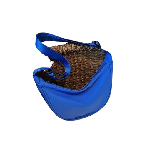 ZUGLQYSX Damen Halbmond Schultertasche Nylon Umhängetasche Knödeltasche Halbmond Unterarmtasche FüR Reisen, Arbeit Und Alltag(Color4) von ZUGLQYSX