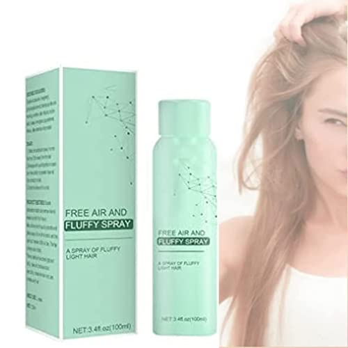 100ml Oil-control Fluffy Volume Lift Hairspray, Leave-in Dry Hair Spray Flauschiges Haar Faule Ölkontrolle, Flauschiges voluminöses Stylings Haarspray Für Alle Haartypen von ZUICC