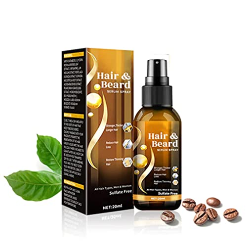 Re'awaken Hair&Beard Serum Spray, Bartwuchsförderndes Serum, Haarwachstum Serum, Anti-Haarausfall Haarserum, Biotin-Öl für Haar- und Bartwuchs, Haarausfall und Haar-Behandlung (1PCS) von ZUICC