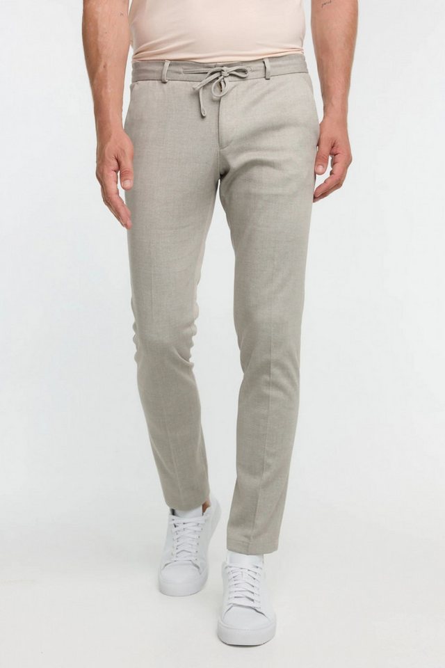 ZUITABLE Anzughose – Slim Fit Herren Stoffhose mit Tunnelzug - Bügelfalte vorne von ZUITABLE