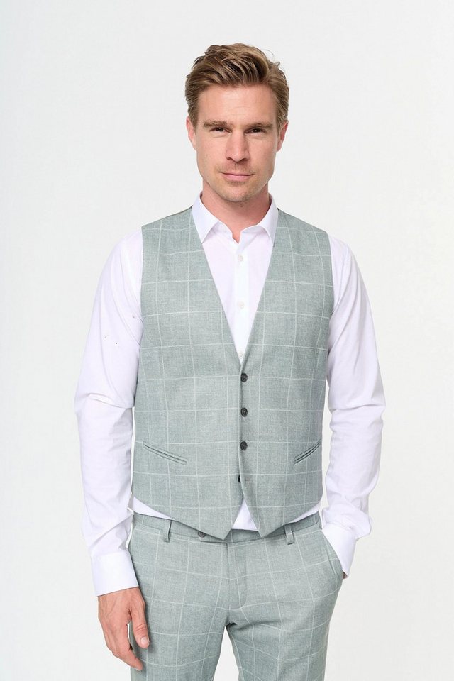 ZUITABLE Anzugweste – Herren Weste im Karodesign von ZUITABLE