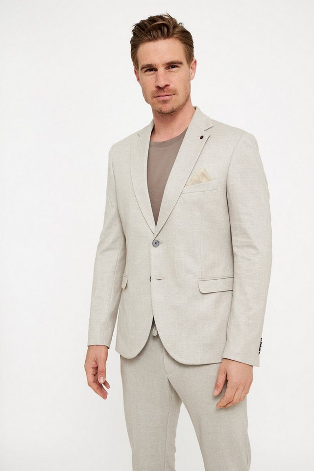 ZUITABLE Sakko – Slim Fit Herren Sakko aus Jersey im Pastellton von ZUITABLE