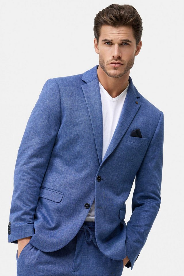 ZUITABLE Sakko – Slim Fit Herren Sakko aus Jersey im Pastellton von ZUITABLE