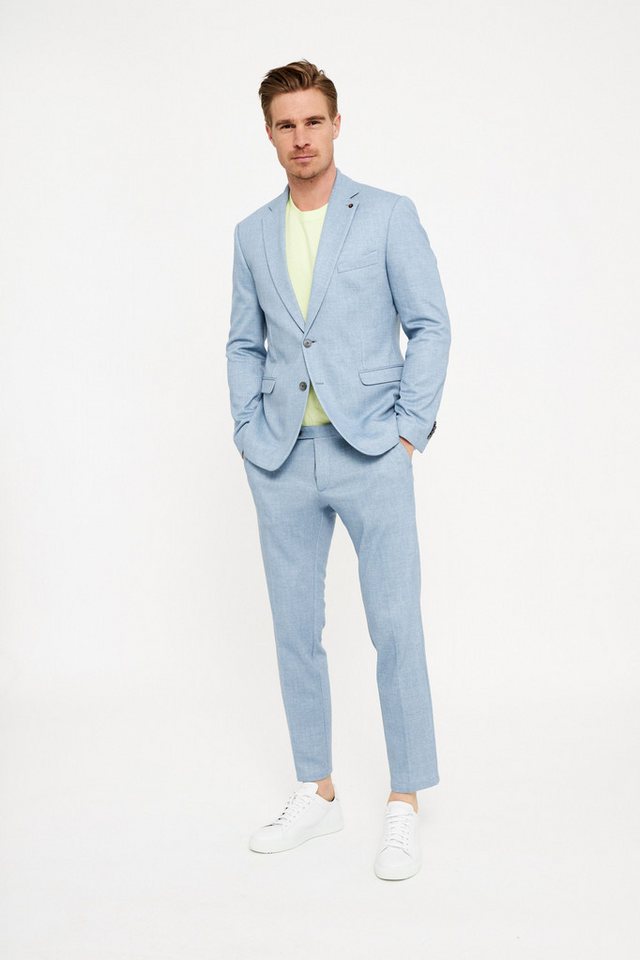 ZUITABLE Sakko – Slim Fit Herren Sakko aus Jersey im Pastellton von ZUITABLE