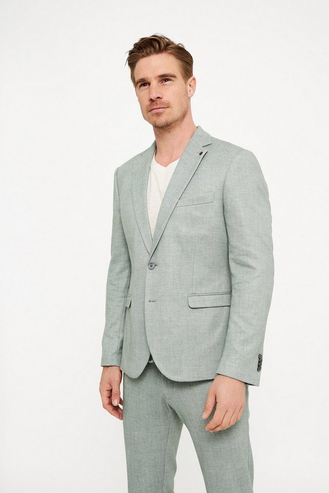 ZUITABLE Sakko – Slim Fit Herren Sakko aus Jersey im Pastellton von ZUITABLE