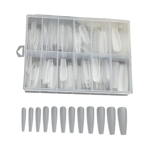 Künstliche Fingernägel, lange Spitzen, zum Aufkleben, für Damen, 240 Stück von ZUJIABAO
