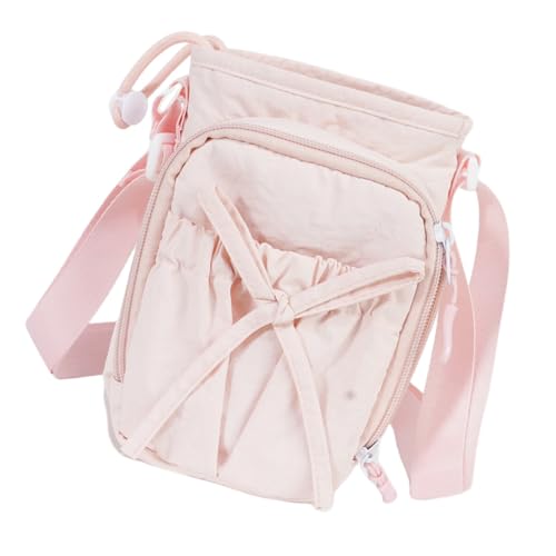 ZUJIABAO Wasserflaschenhalter, Tragetasche, Nylon-Tragetasche, Crossbody-Tasche, Outdoor-Abdeckungen mit Gurt, Unisex, Wasserflaschenhalter, B, One Size von ZUJIABAO