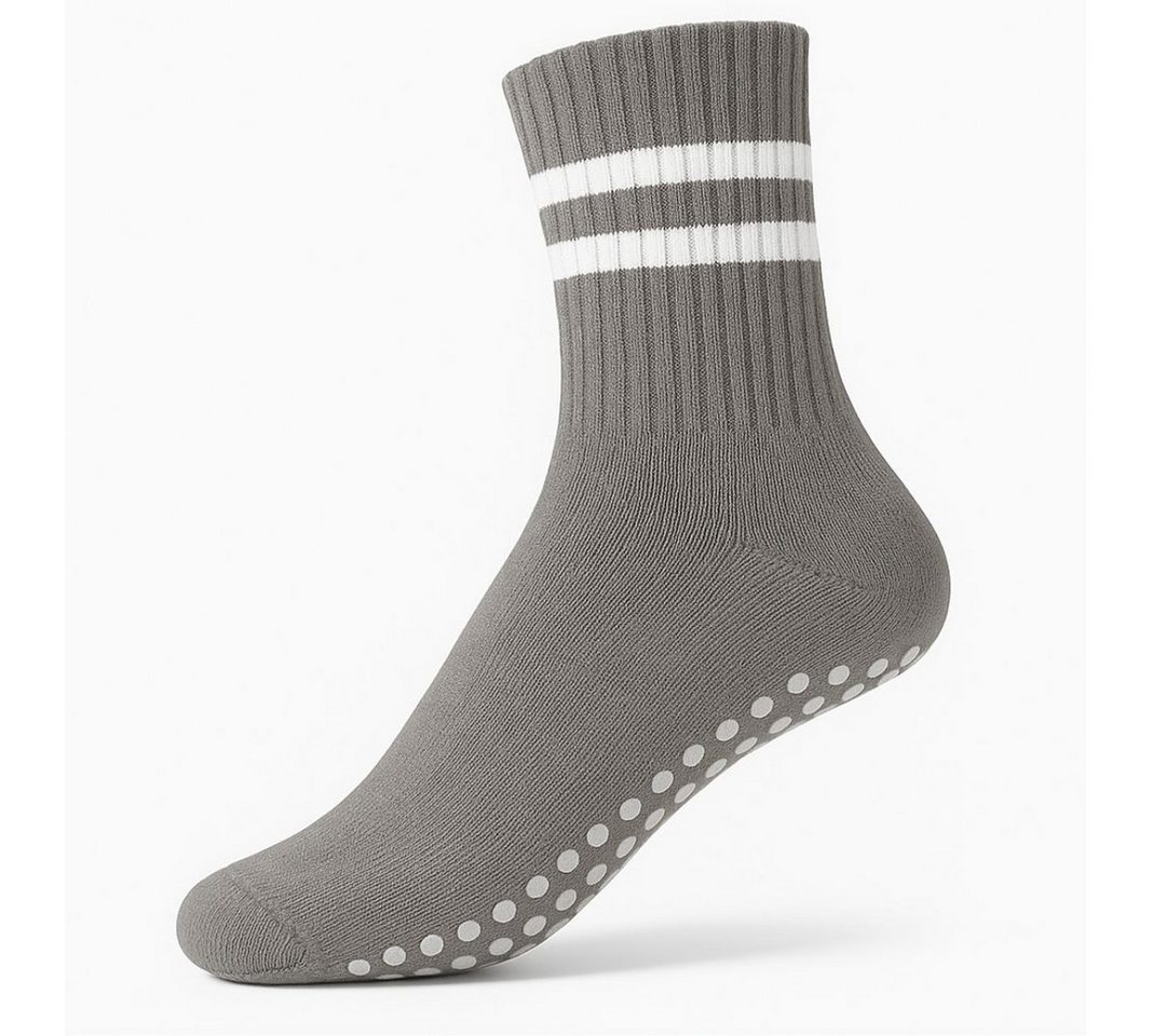 ZUKUNFTSENKEL Sportsocken Yoga Pilates Socken Damen Anti-Rutsch (Spar Set, 5er Pack) Rutschfest, Weich, Elastisch Ideal für Fitness, Yoga & Pilates von ZUKUNFTSENKEL