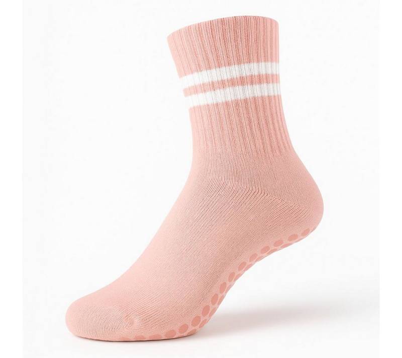 ZUKUNFTSENKEL Sportsocken Yoga Pilates Socken Damen Anti-Rutsch (Spar Set, 5er Pack) Rutschfest, Weich, Elastisch Ideal für Fitness, Yoga & Pilates von ZUKUNFTSENKEL