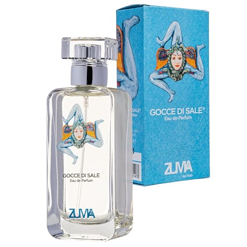 Profumi Zuma - Gocce di Sale - Eau de Parfum Spray - Eine Sinnliche Eintauchung in die Düfte des Meeres Made in Italy (Gocce di Sale 50 ml) von ZUMA