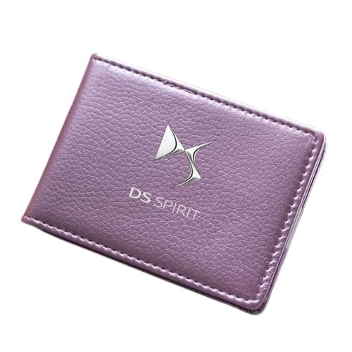 ZUMAHA Geldbörsen Ausweis Kartenhüllen Geldklammern Scheckbuchhüllen Portmonee für DS 4S DS 5LS DS5 DS6 DS7 DS9 DS3 DS4 Damen Herren Gift Zubehör,PinkPurple von ZUMAHA