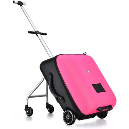 ZUMAHA Reisekoffer Gepäck Kinder Reiten Box Influencer Mode Reise Koffer Gepäck Tasche Student Trolley Boarding Koffer Trolley Fall Dauerhaft von ZUMAHA