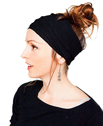 Butterme Multicolor Teens Frauen-Mädchen-elastische Stirnband Stirnband -Kopf-Verpackung Sweat Wicking Stirnband für Sport oder Mode, Yoga oder Reise von ZUMUii