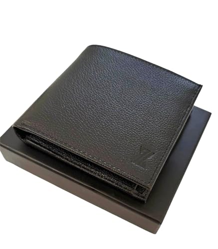 ZUNDOOZ Herren Pebble Leather Coin Pocket Wallet Schwarz, Schwarz , 11.5x9x2, Klassisch ZUNDOOZ Herren Pebble Leather Coin Pocket Wallet Schwarz, Schwarz , 11.5x9x2, Klassisch von ZUNDOOZ