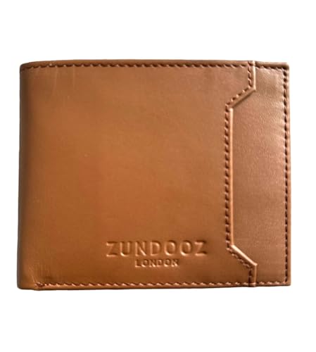ZUNDOOZ Ipswich 28ZZ10X0060 Leder Trifold Wallet für Herren, braun, 11 x 9 x 1cm (Bi fold-approx.), Klassisch von ZUNDOOZ