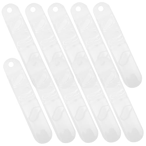 ZUNOXAZ 100 Stück Transparente Stifttasche aus Weichem Material Einzelner Federmäppchen Schutzbeutel Universelle Pen Storage Bags für Schüler Berufstätige und Künstler Leicht und von ZUNOXAZ