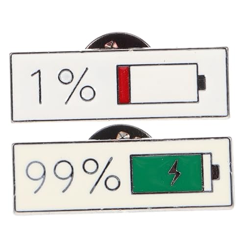 ZUNOXAZ 2 Stück Cartoon Electric Power Brosche Humorvolle Brosche süße Brosche Mädchenbrosche Junior-Pin Attraktive Brosche verspielte Brosche Neuheit Brosche Kreative Brosche Legierung ZUNOXAZ 2 Stück Cartoon Electric Power Brosche Humorvolle Brosche süße Brosche Mädchenbrosche Junior-Pin Attraktive Brosche verspielte Brosche Neuheit Brosche Kreative Brosche Legierung von ZUNOXAZ