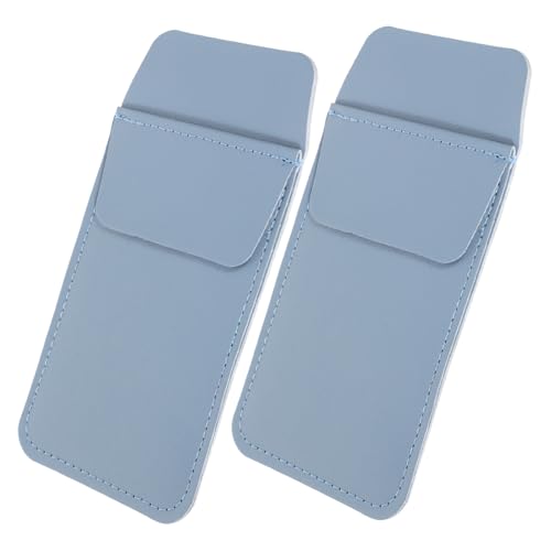 ZUNOXAZ 2 Stück PU Leder Stifthalter Tasche Tragbare Pen Organizer für Ärzte und Krankenschwestern Multifunktionale Stiftschutz Hülle für Hemdtaschen Pen Pencil Aufbewahrungstasche in von ZUNOXAZ