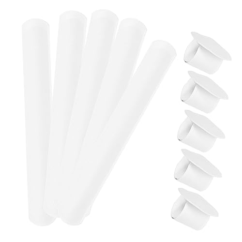 ZUNOXAZ 20 Stck Teiliges Weißes Slap Armband für Leere DIY Schnappbänder aus Langlebigem PVC für Partys Malspaß und Geschenke Unbedruckte Klapparmbänder für Jungen und Mädchen von ZUNOXAZ