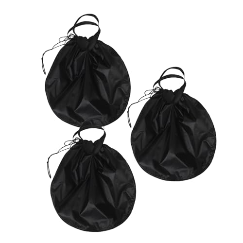 ZUNOXAZ 3 Stück wasserdichte Helm Aufbewahrungstaschen mit Zugverschluss Große Schutzbeutel für Motorrad Fahrrad und Sporthelme Praktische Organizer für Sicheren Transport und Staubschutz von ZUNOXAZ