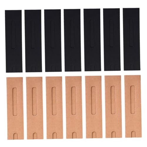 ZUNOXAZ 40 Stück Teiliges Kraftpapier Stifthüllen Einzelner Papier Stiftbeutel Faltbarer Stifthalter Leicht und Praktisch zur Aufbewahrung von Schreibwaren für Schule und Büro von ZUNOXAZ